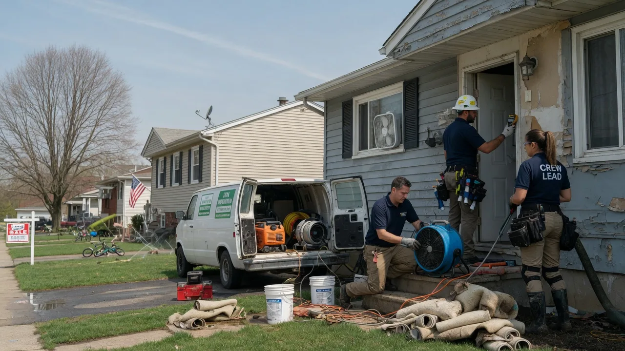 Flood Cleanup in Feasterville Trevose, PA near me